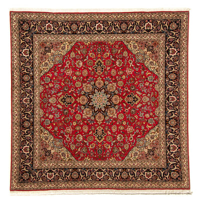 Perzisch tapijt - Tabriz - Royal vierkant  - 204 x 203 cm - rood