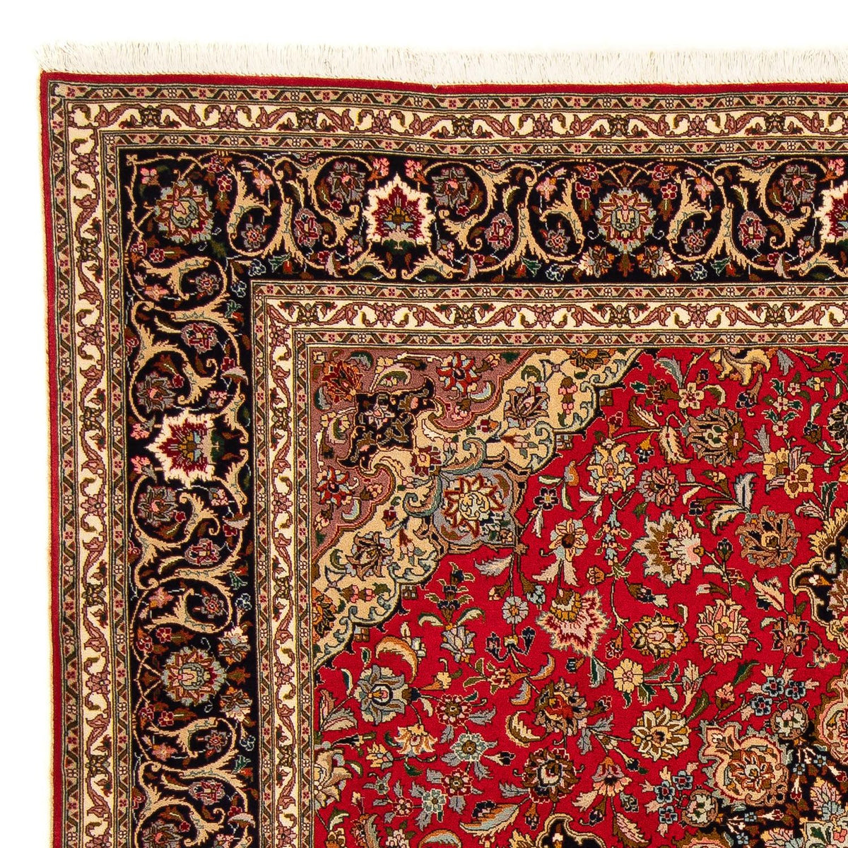 Tabriz - 50 Raj Tapijt 203x204cm - Perzisch tapijt