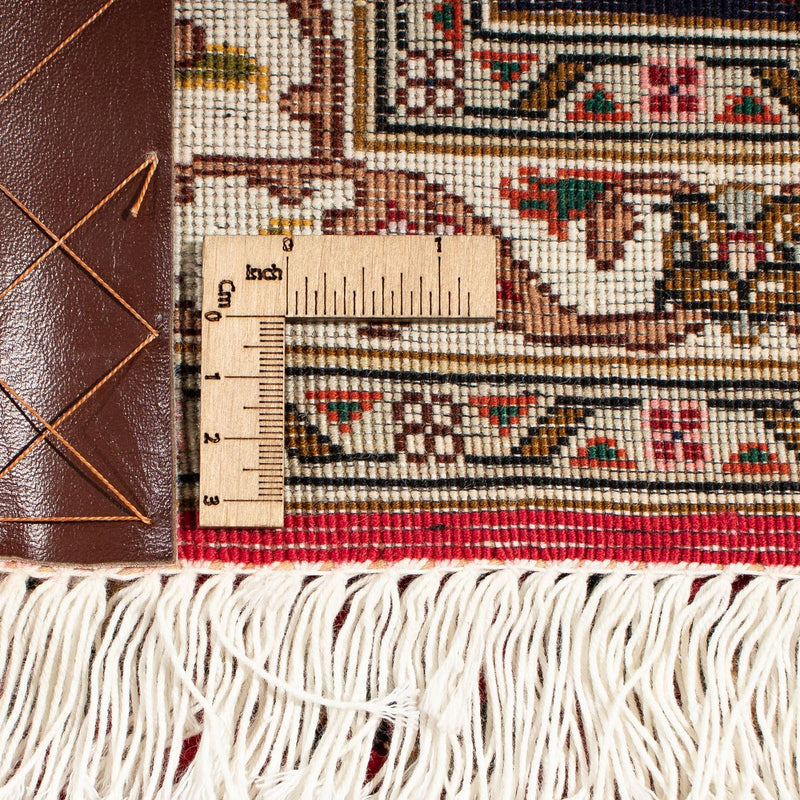 Perzisch tapijt - Tabriz - Royal vierkant  - 204 x 203 cm - rood