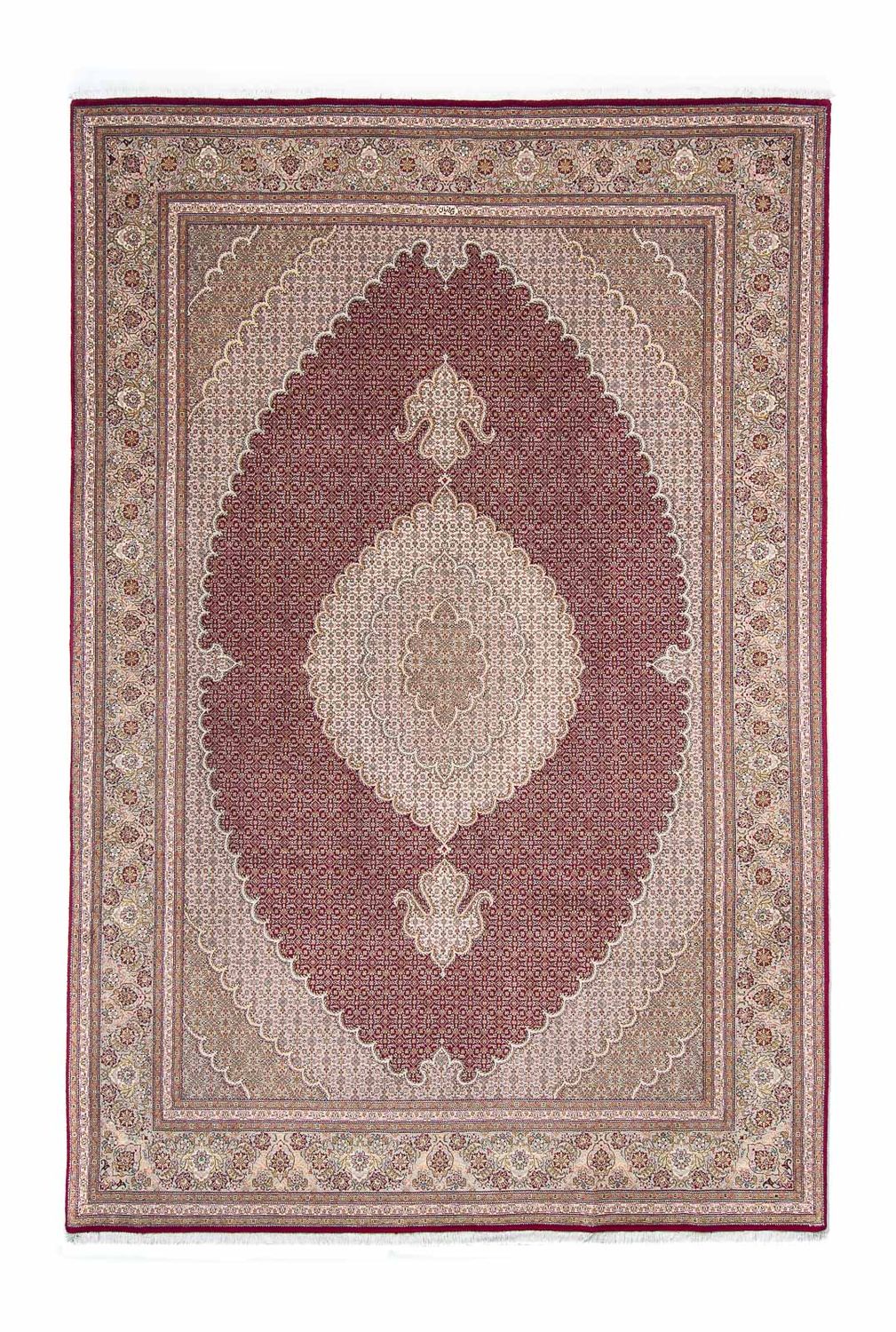 Perzisch tapijt - Tabriz - 305 x 202 cm - donkerrood