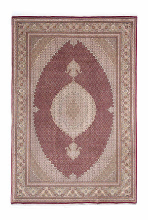 Perzisch tapijt - Tabriz - 305 x 202 cm - donkerrood