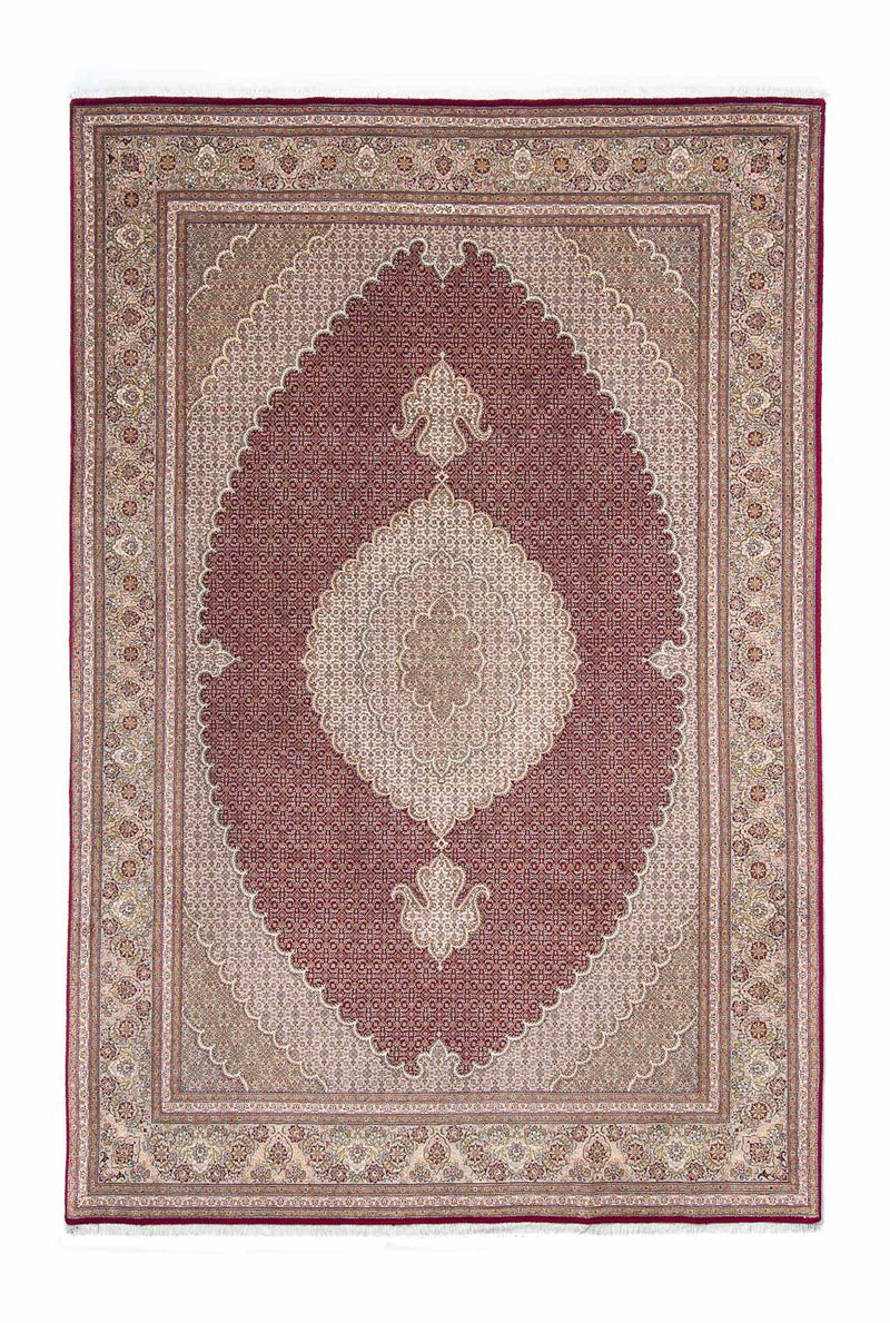 Perzisch tapijt - Tabriz - 305 x 202 cm - donkerrood