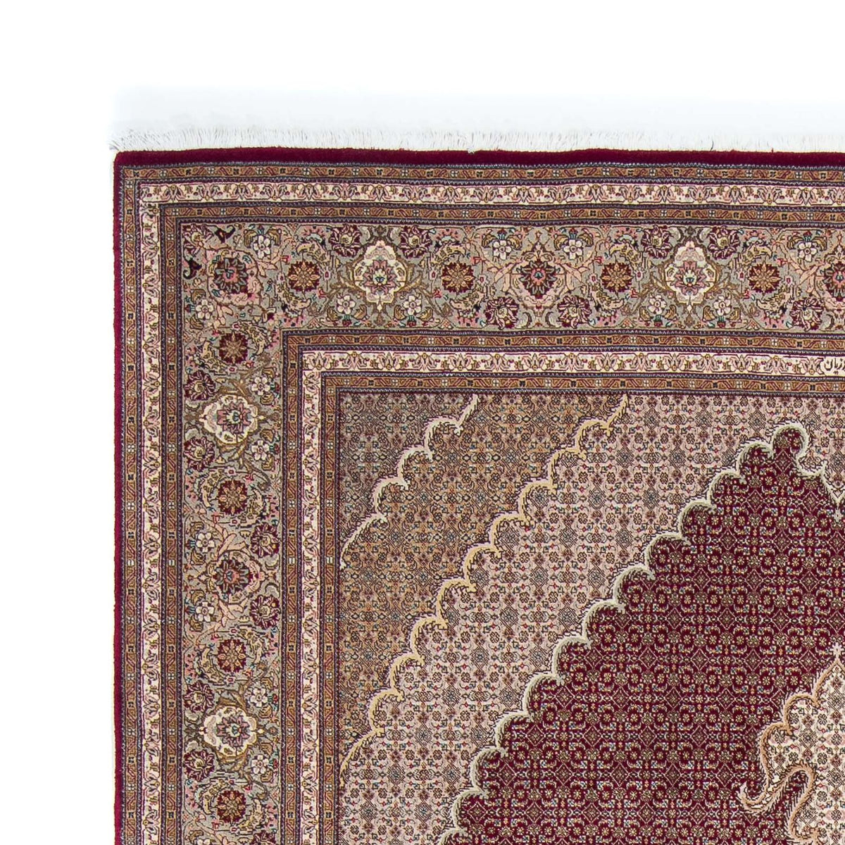 Perzisch tapijt - Tabriz - 305 x 202 cm - donkerrood