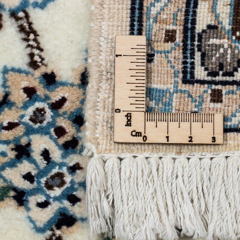 Perzisch tapijt - Nain - Koninklijk - 348 x 250 cm - zilver