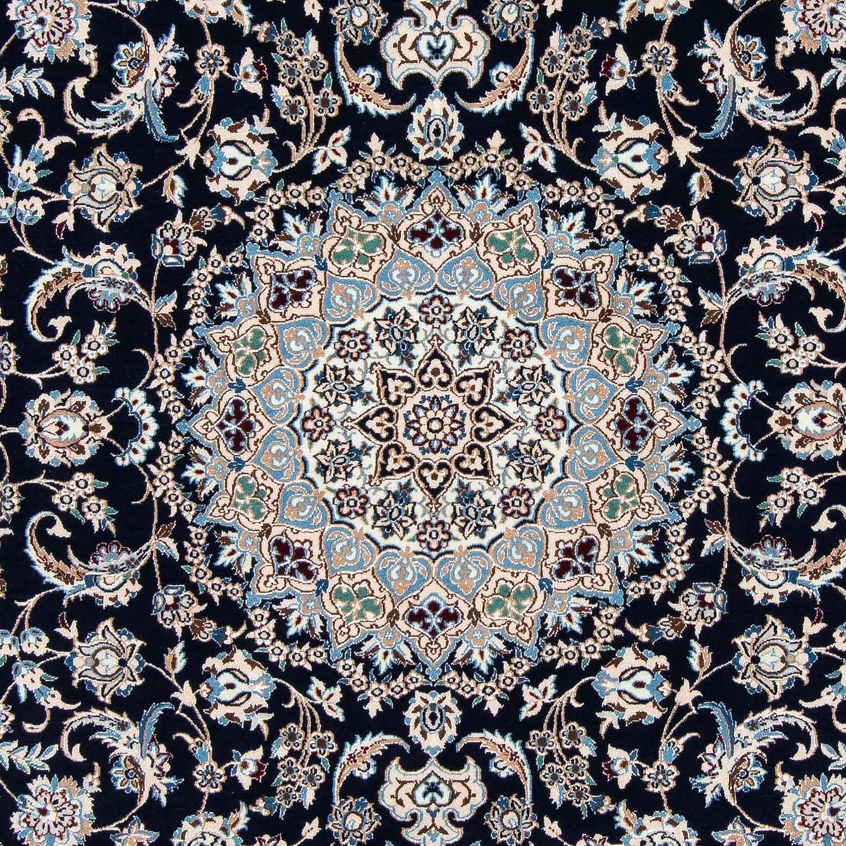 Perzisch tapijt - Nain - Koninklijk - 300 x 199 cm - zwart