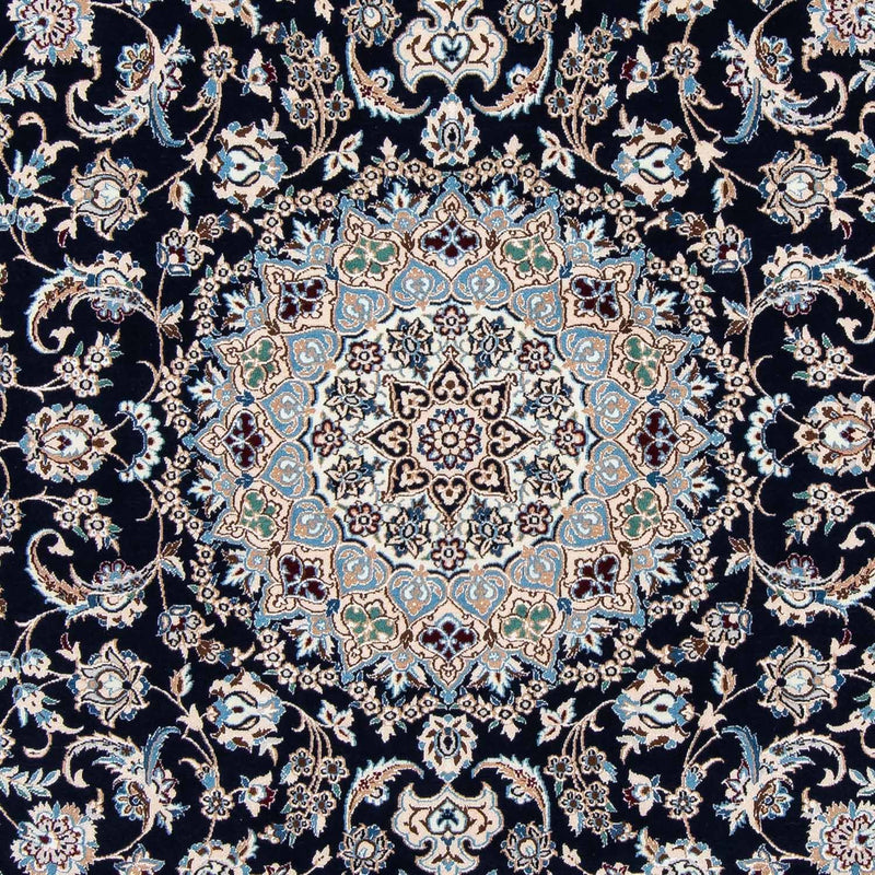 Perzisch tapijt - Nain - Koninklijk - 300 x 199 cm - zwart