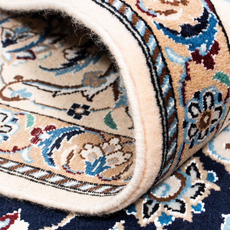 Perzisch tapijt - Nain - Koninklijk - 300 x 199 cm - zwart