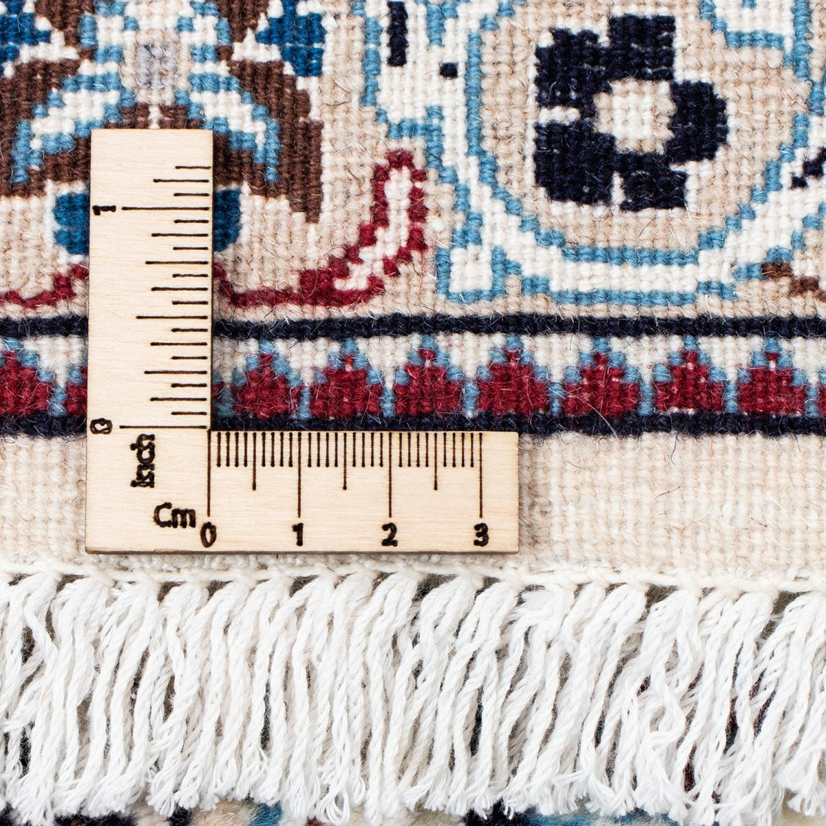 Perzisch tapijt - Nain - Koninklijk - 305 x 195 cm - beige