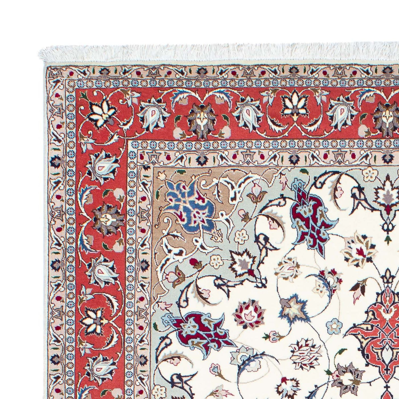 Tabriz - 50 Raj Tapijt 198x151cm - Perzisch tapijt