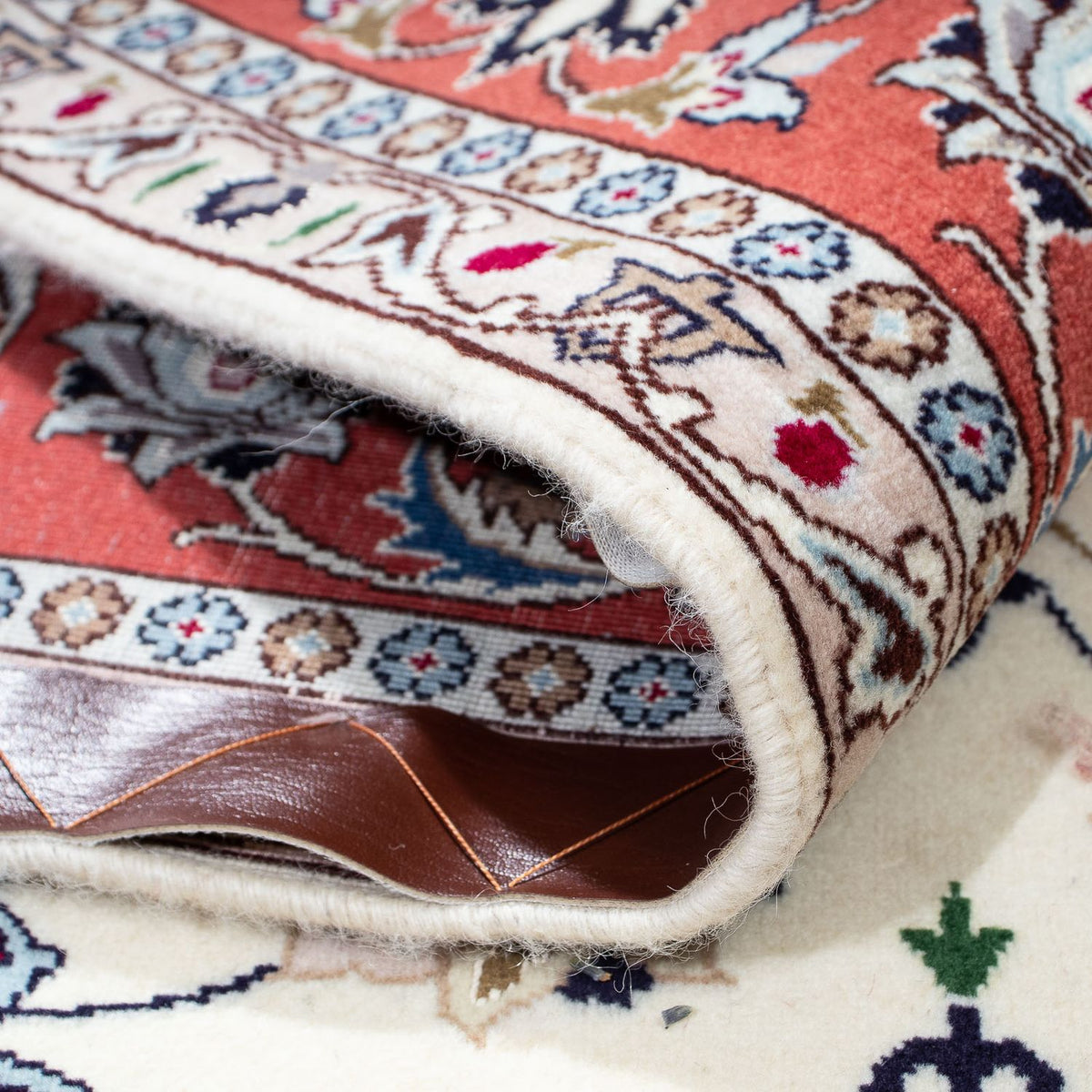 Perzisch tapijt - Tabriz - Royal - 198 x 151 cm - beige