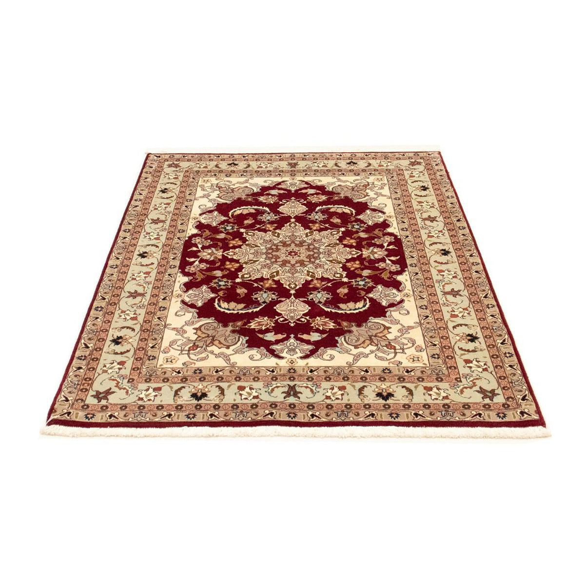 Perzisch tapijt - Tabriz - Royal - 150 x 101 cm - rood