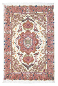 Perzisch tapijt - Tabriz - Royal - 88 x 60 cm - beige