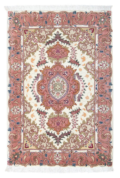 Tabriz - 50 Raj Tapijt 60x88cm - Perzisch tapijt
