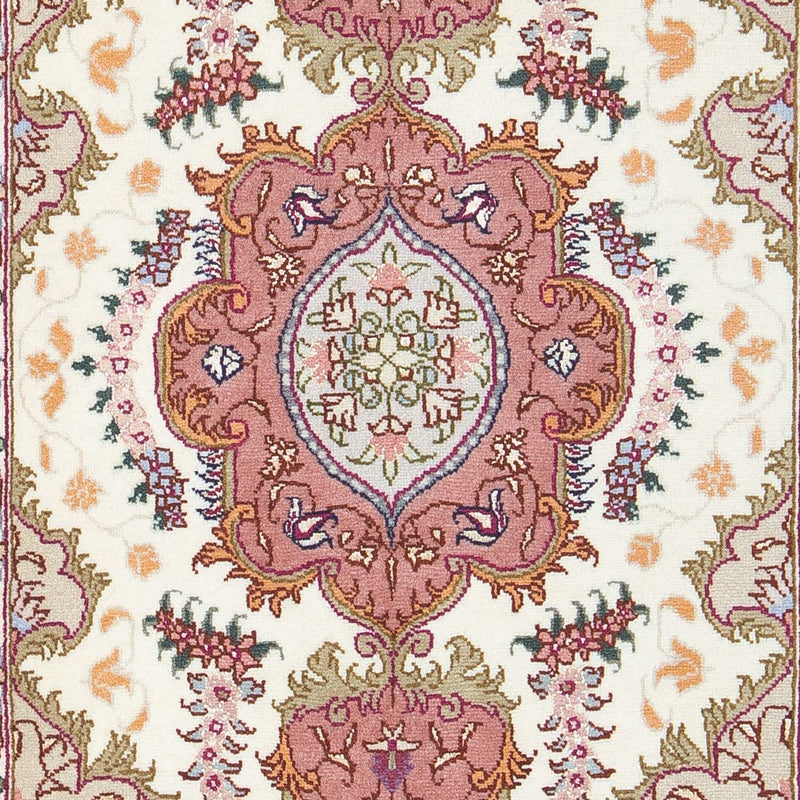 Perzisch tapijt - Tabriz - Royal - 88 x 60 cm - beige