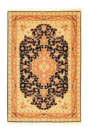 Perzisch tapijt - Tabriz - Royal - 150 x 101 cm - zwart