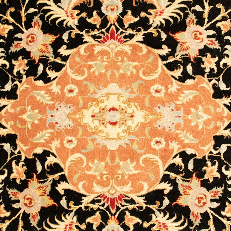 Perzisch tapijt - Tabriz - Royal - 150 x 101 cm - zwart
