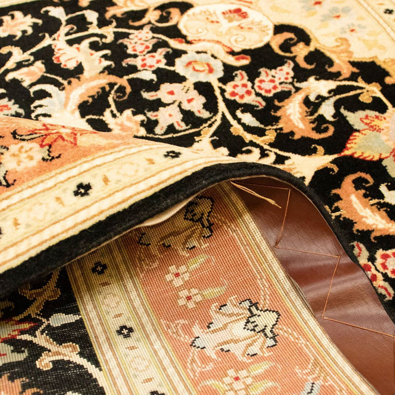 Perzisch tapijt - Tabriz - Royal - 150 x 101 cm - zwart