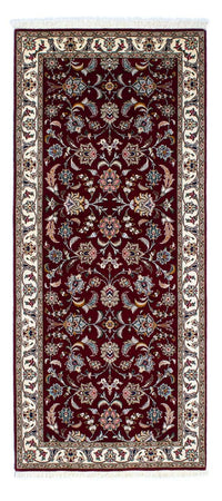 Loper Perzisch tapijt - Tabriz - Royal - 205 x 88 cm - donkerrood