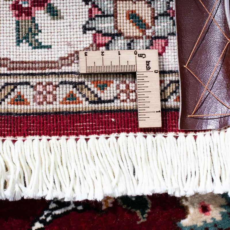 Loper Perzisch tapijt - Tabriz - Royal - 205 x 88 cm - donkerrood