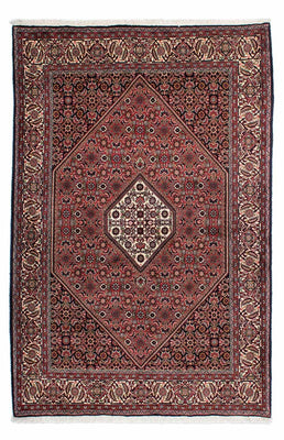Perzisch tapijt - Bijar - 215 x 140 cm - rood
