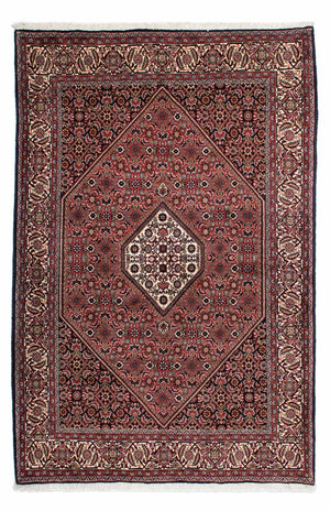 Perzisch tapijt - Bijar - 215 x 140 cm - rood