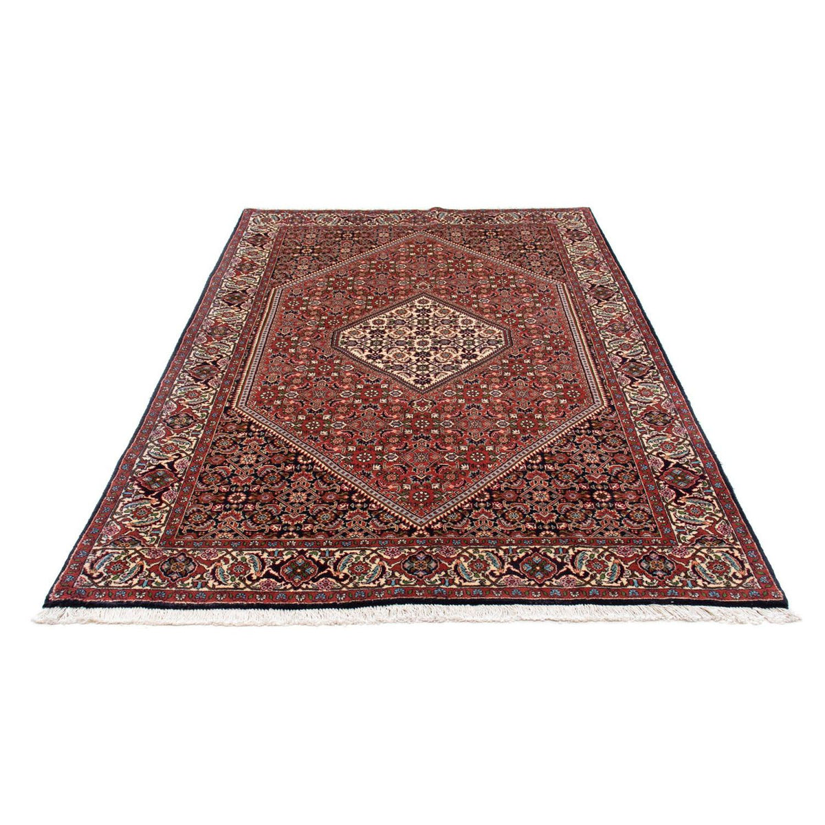 Perzisch tapijt - Bijar - 224 x 140 cm - rood