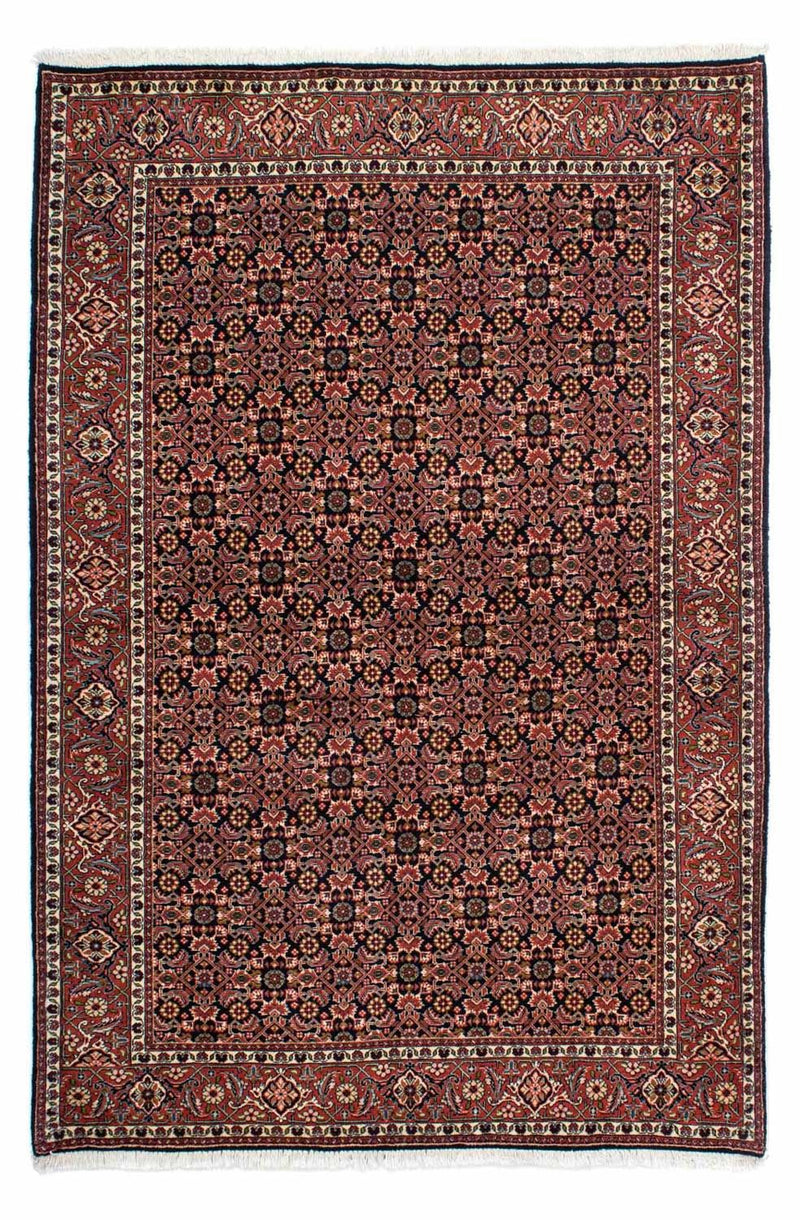 Perzisch tapijt - Bijar - 209 x 140 cm - donkerblauw