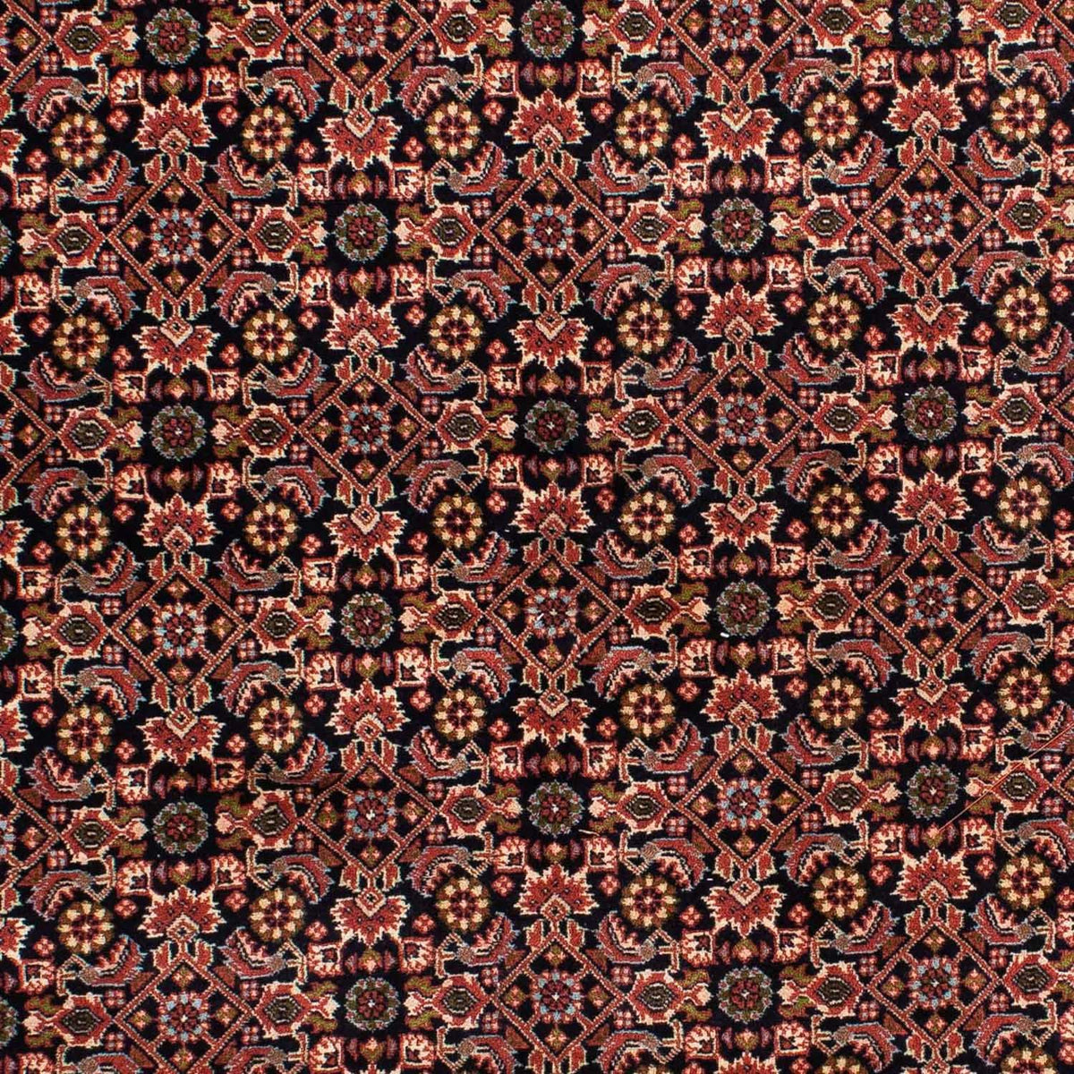 Perzisch tapijt - Bijar - 209 x 140 cm - donkerblauw