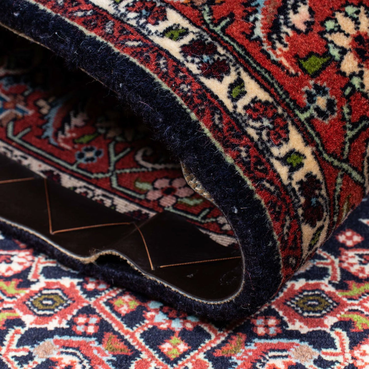 Perzisch tapijt - Bijar - 209 x 140 cm - donkerblauw