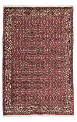 Perzisch tapijt - Bijar - 215 x 140 cm - rood