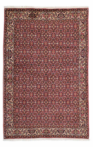 Perzisch tapijt - Bijar - 215 x 140 cm - rood