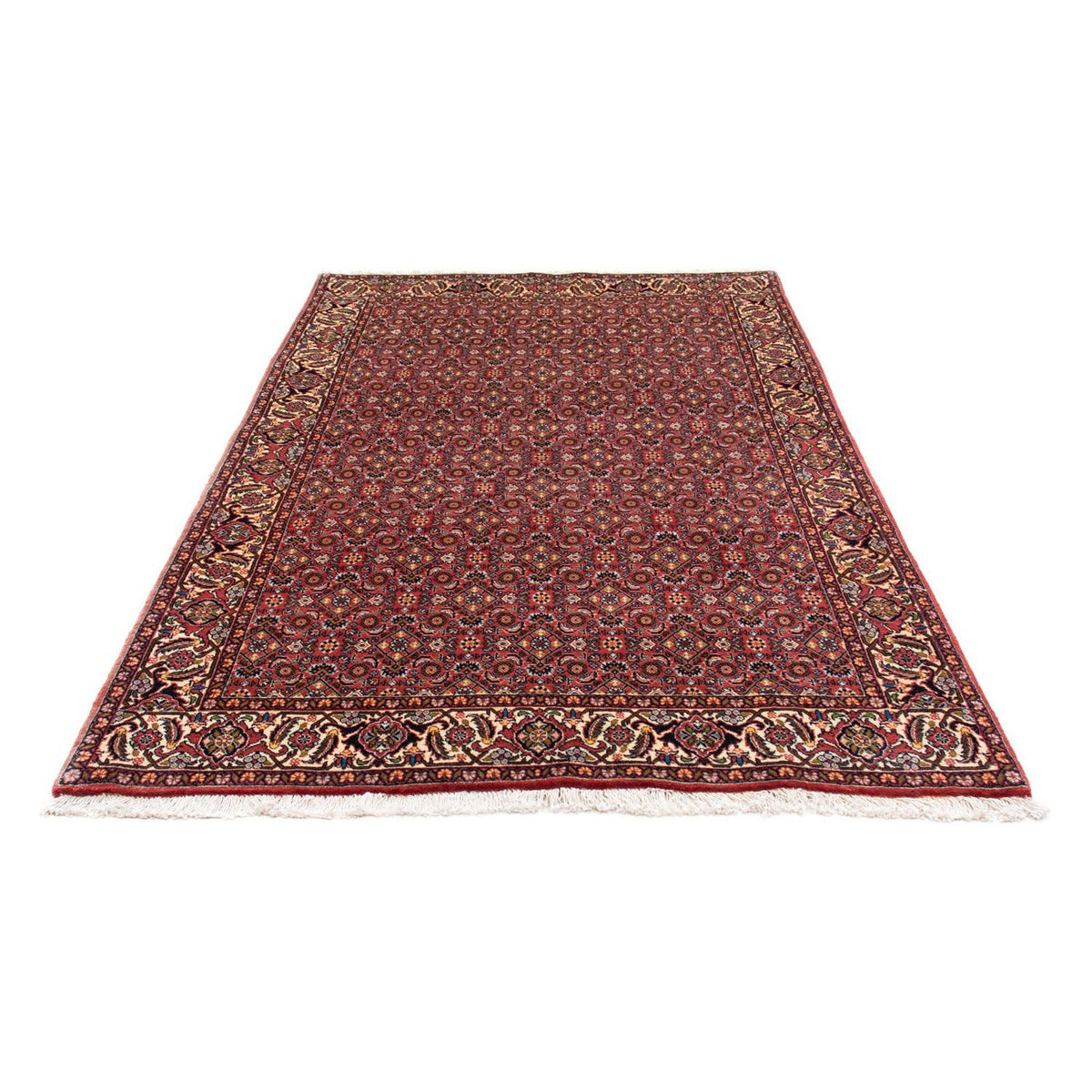 Perzisch tapijt - Bijar - 215 x 140 cm - rood