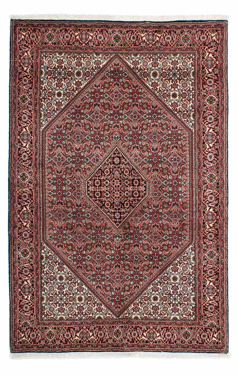 Perzisch tapijt - Bijar - 218 x 140 cm - rood