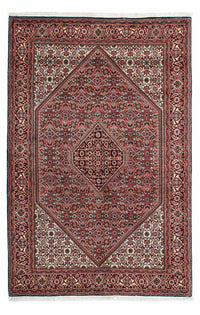 Perzisch tapijt - Bijar - 218 x 140 cm - rood