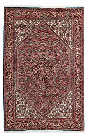 Perzisch tapijt - Bijar - 218 x 140 cm - rood