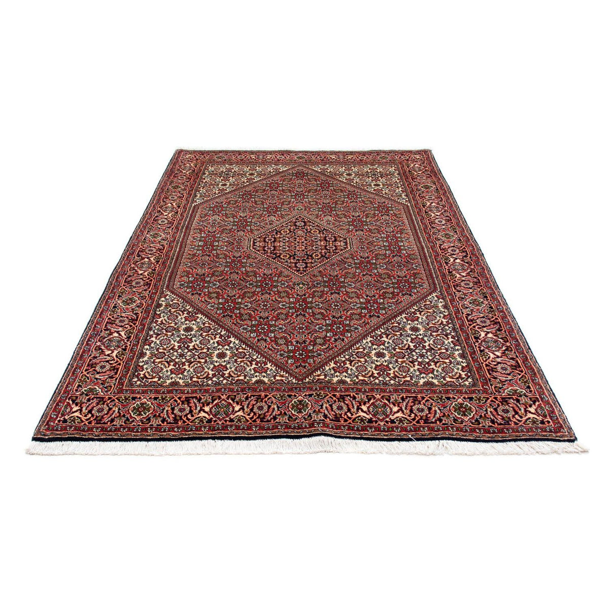 Perzisch tapijt - Bijar - 218 x 140 cm - rood