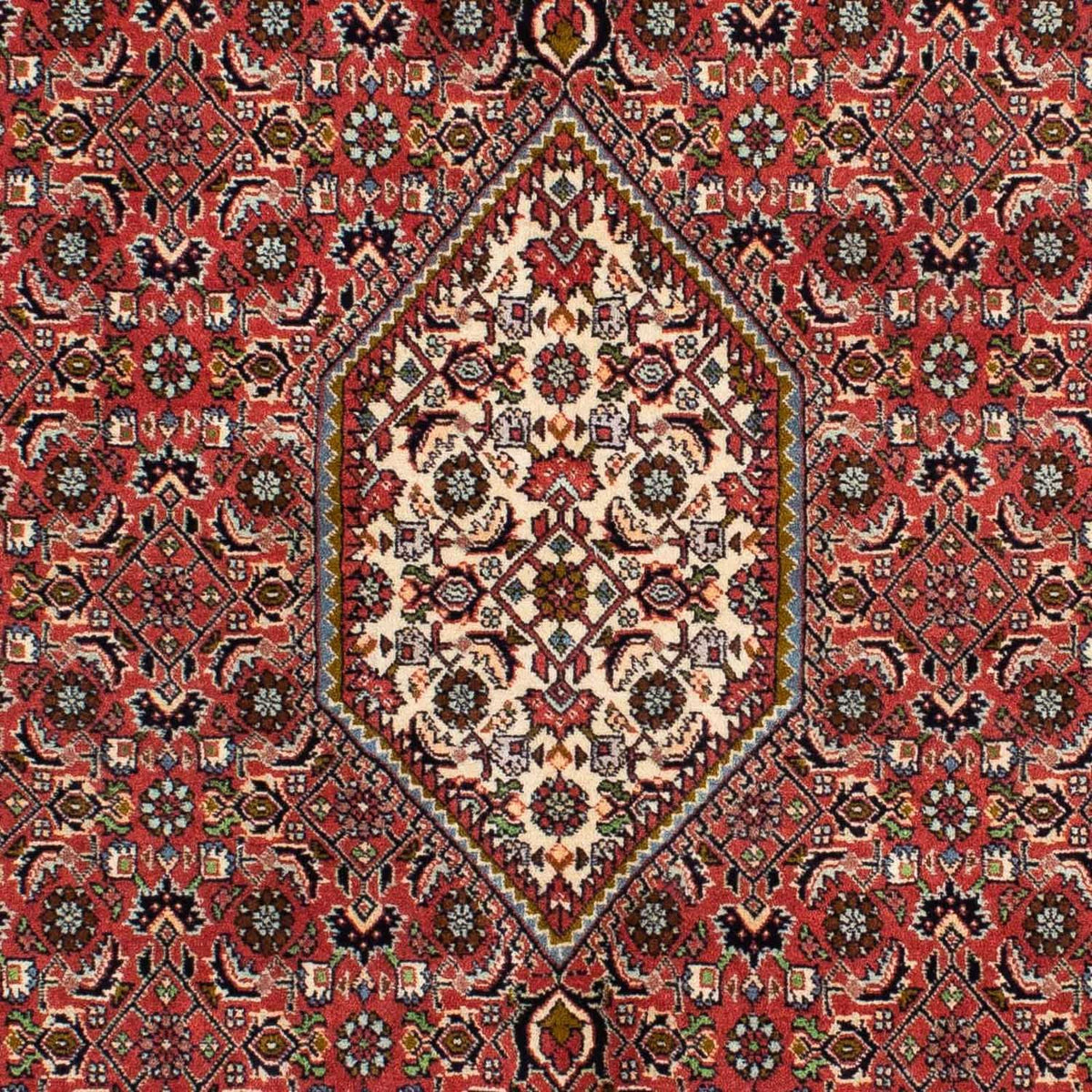 Perzisch tapijt - Bijar - 218 x 137 cm - rood