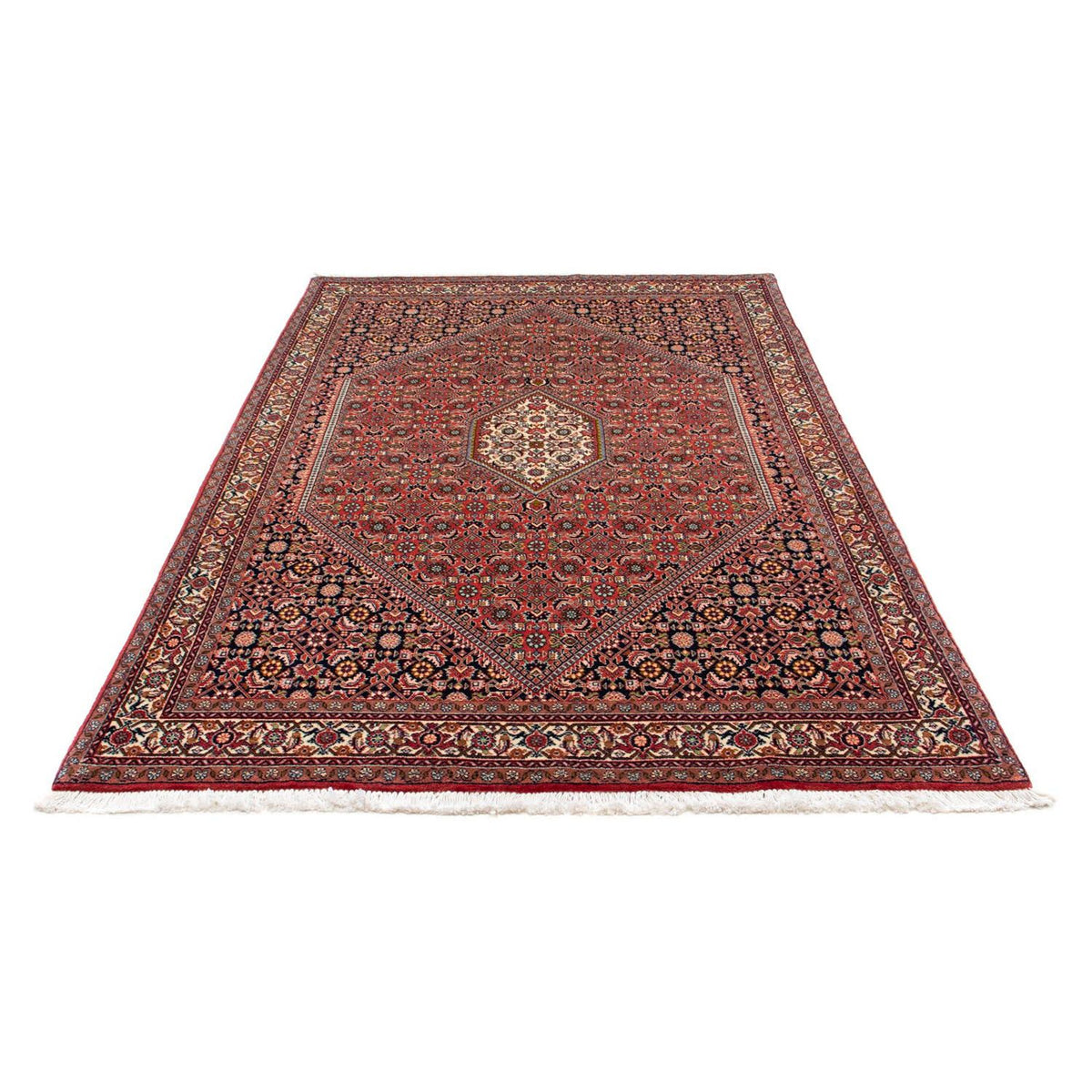 Perzisch tapijt - Bijar - 218 x 137 cm - rood