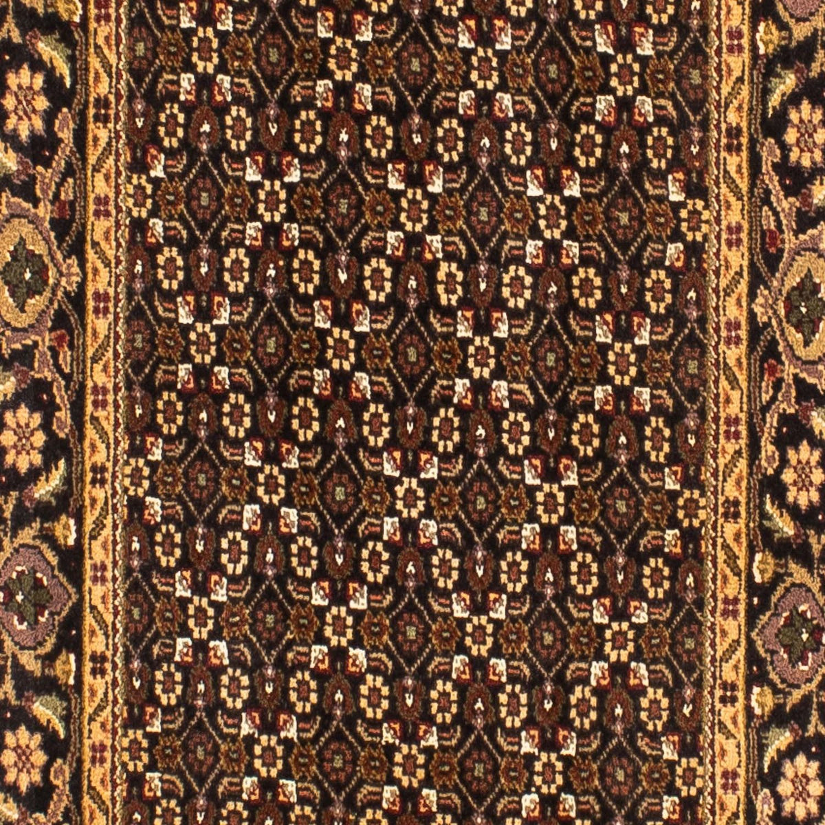 Loper Perzisch tapijt - Tabriz - 295 x 68 cm - veelkleurig