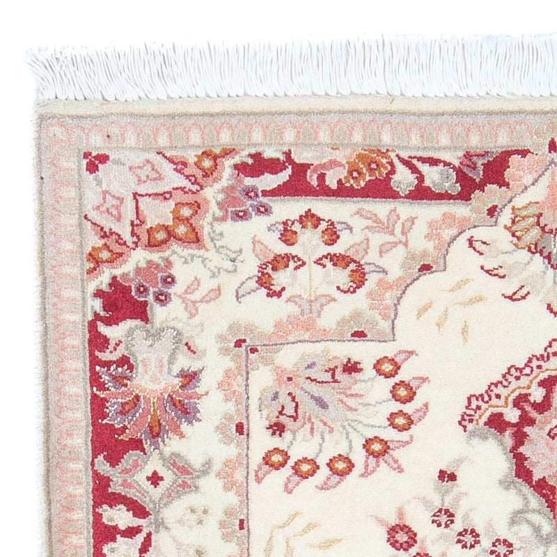 Perzisch tapijt - Tabriz - Royal - 84 x 59 cm - beige