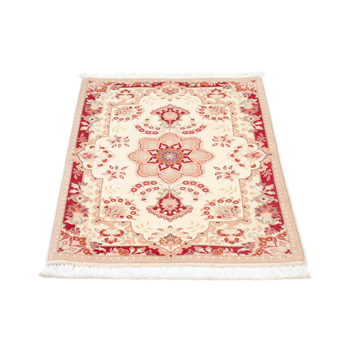Perzisch tapijt - Tabriz - Royal - 84 x 59 cm - beige