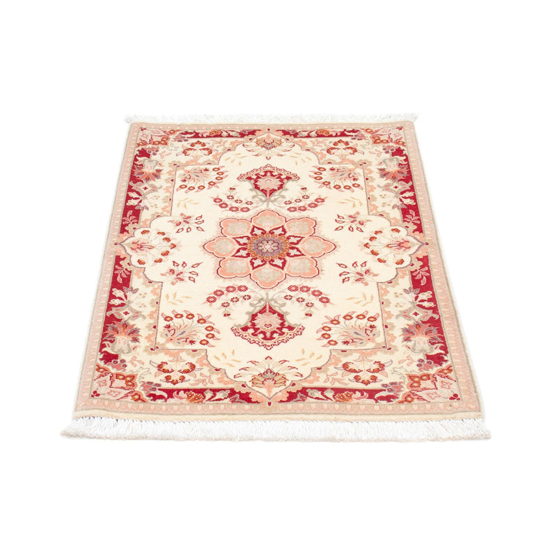 Perzisch tapijt - Tabriz - Royal - 84 x 59 cm - beige
