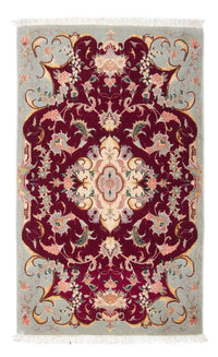 Perzisch tapijt - Tabriz - Royal - 96 x 58 cm - donkerrood