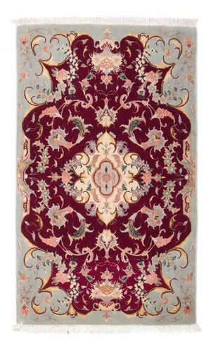 Perzisch tapijt - Tabriz - Royal - 96 x 58 cm - donkerrood