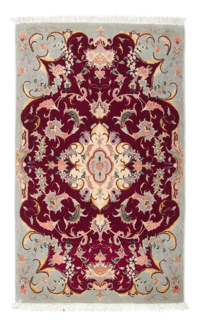 Perzisch tapijt - Tabriz - Royal - 96 x 58 cm - donkerrood