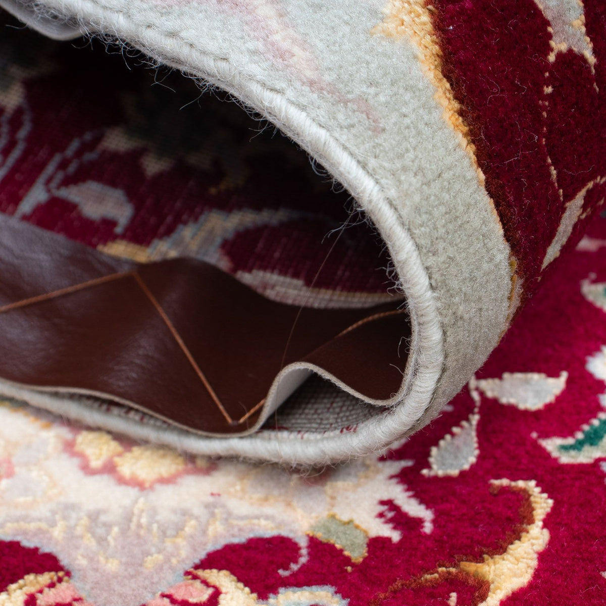 Perzisch tapijt - Tabriz - Royal - 96 x 58 cm - donkerrood