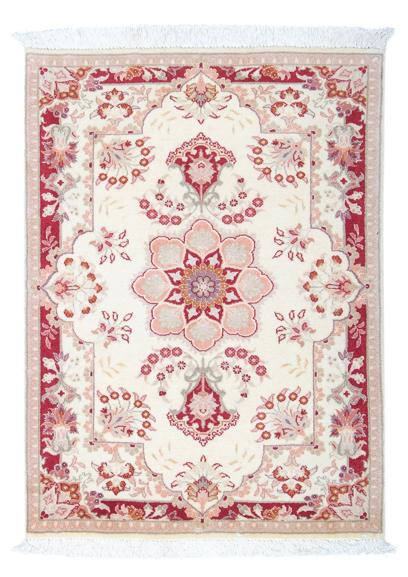 Perzisch tapijt - Tabriz - Royal - 85 x 60 cm - beige