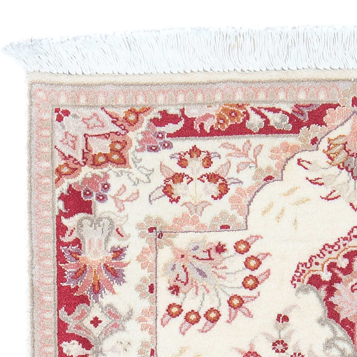 Perzisch tapijt - Tabriz - Royal - 85 x 60 cm - beige