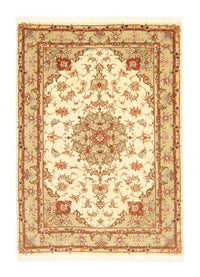 Perzisch tapijt - Tabriz - Royal - 143 x 103 cm - beige