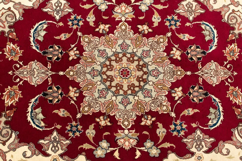 Perzisch tapijt - Tabriz - Royal - 152 x 100 cm - rood
